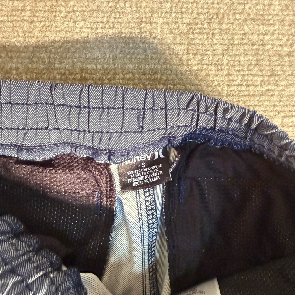 Hurley NWT Boys Blue Midnight Navy H2O-Dri Trek Athletic Joggers - Size Small - Picture 5 of 5